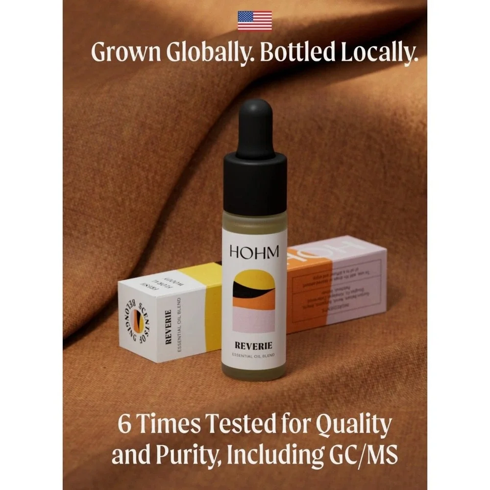Hohm Reverie Essential Diffuser Oil Blend Natural Pure Relax‎ 15 ml GMO Free